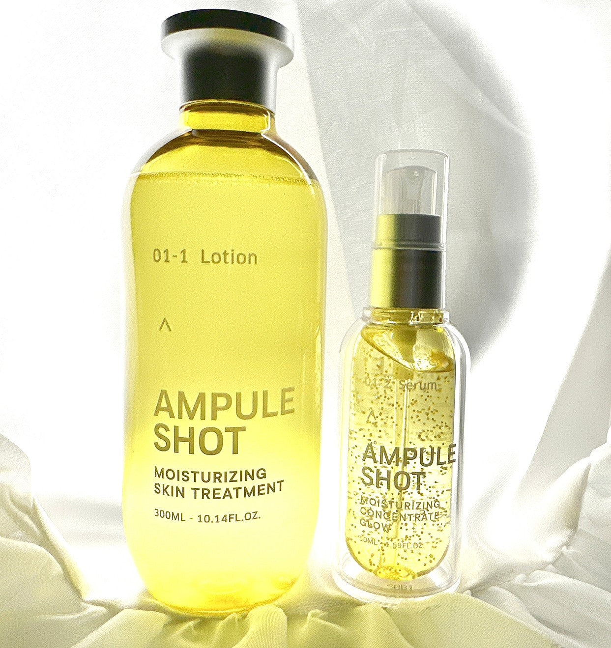 AMPULE SHOT TREATMENT 保濕濃縮煥彩黃金爽膚水 浸透型 進化型 Q10 維他命C 透導體LDK2023 1st