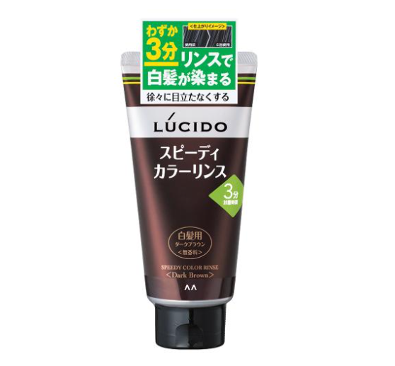 Lucido 速效染髮劑 深棕色 160克 男女適用