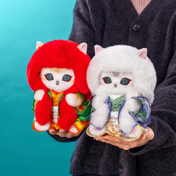 mofusand mofumofu旅行 歌舞伎貓玩偶(親獅)