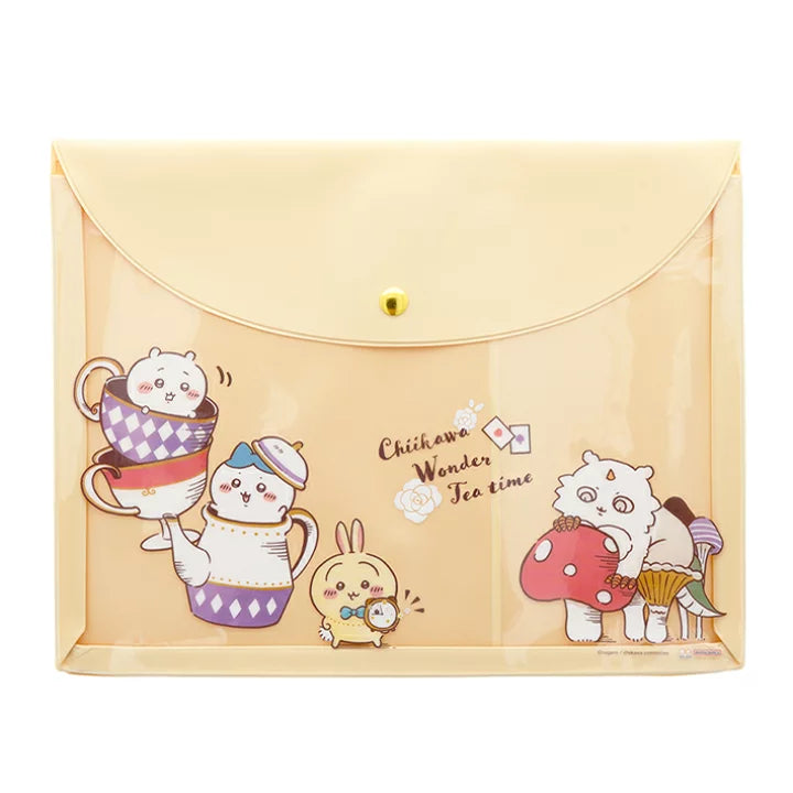 ちいかわ フラットケース A5 wonder tea time 11月中到貨