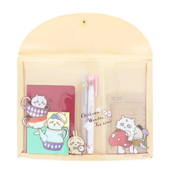 ちいかわ フラットケース A5 wonder tea time 11月中到貨