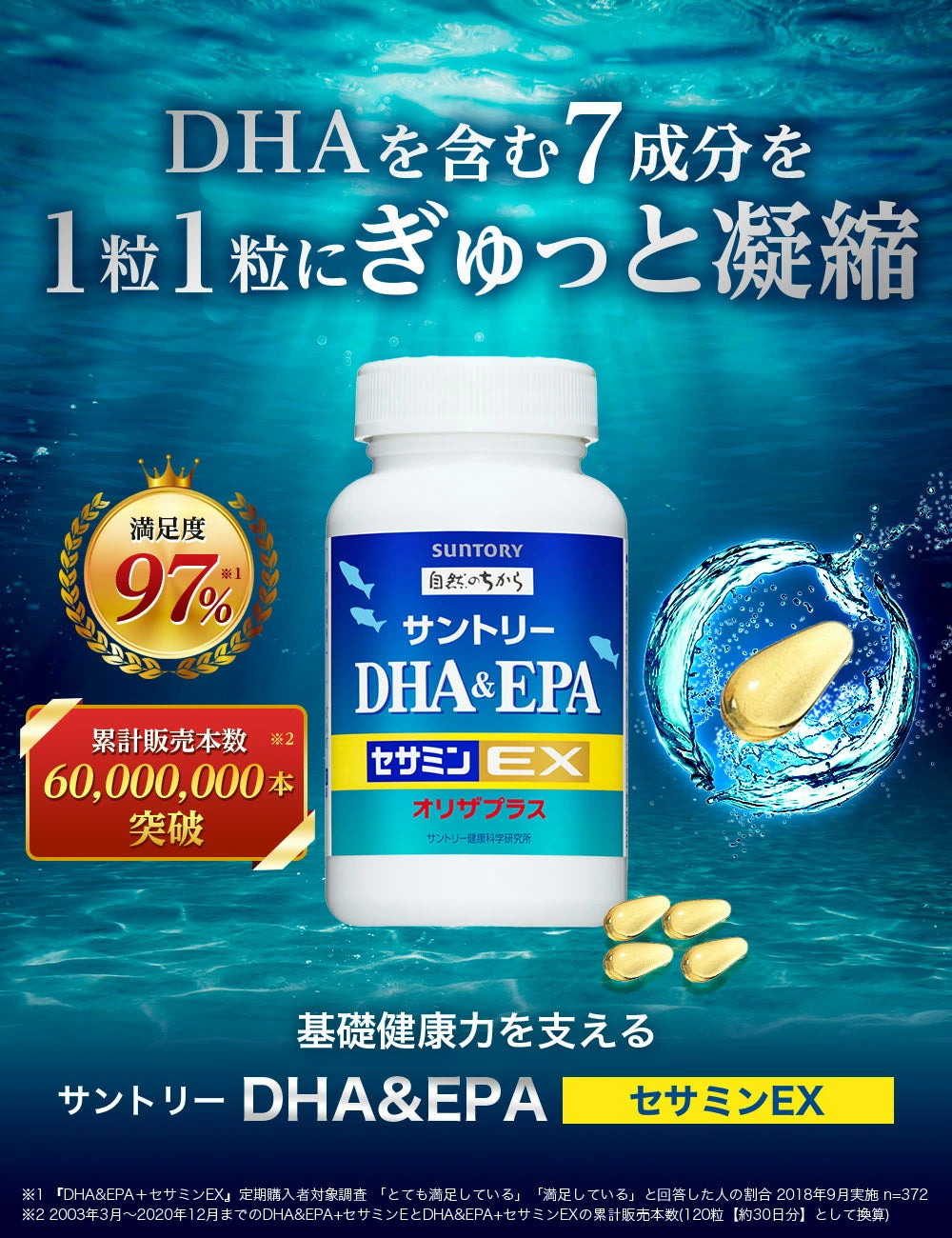 #日本代購 #芝麻明EX #魚油芝麻明EX #DHAEPA芝麻明EX