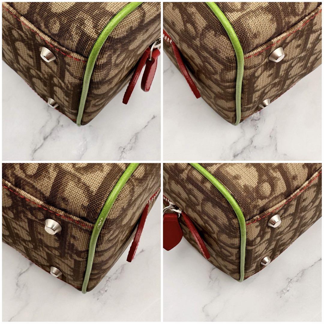 希少美品✨DIOR手袋 ハンドバッグ ミニボストン ラスタ トロッター PVC ¥72,400 (含稅) 含運費