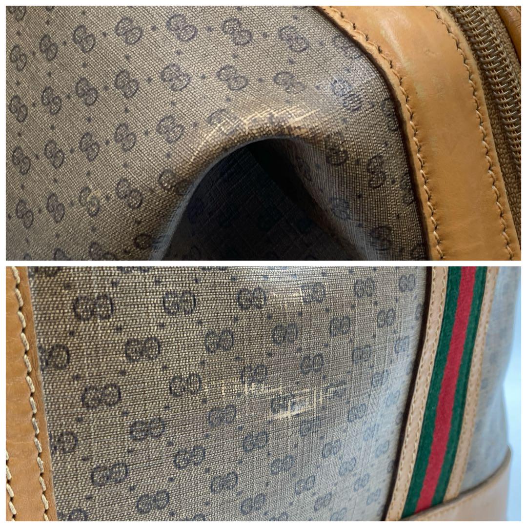 GUCCI 波士頓包 Sherry Line 皮夾 旅行包 皮革 PVC GUCCI品牌頁面 Made in Italy 全新價$33,800