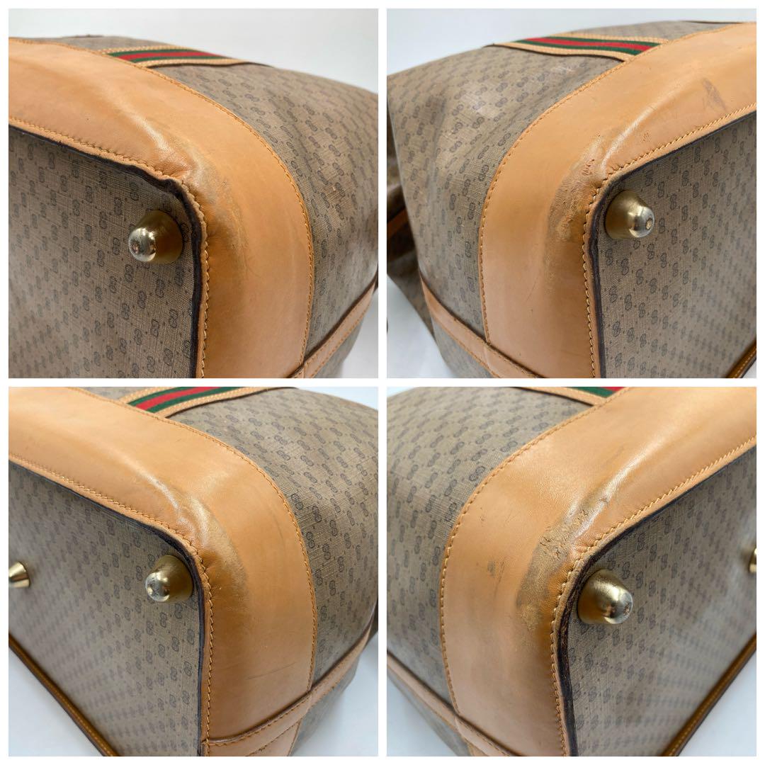GUCCI 波士頓包 Sherry Line 皮夾 旅行包 皮革 PVC GUCCI品牌頁面 Made in Italy 全新價$33,800