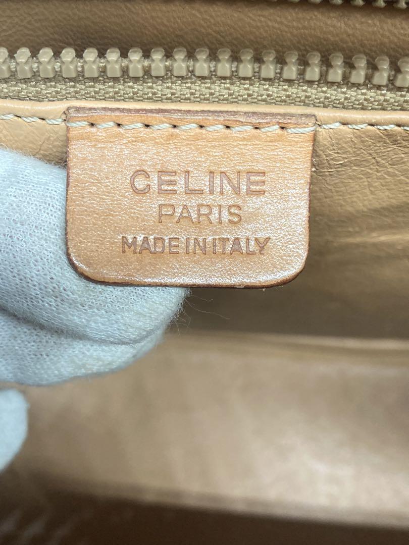 セリーヌ CELINE マカダム ハンドバッグ 2way ショルダーバッグ ターンロック22,000日元