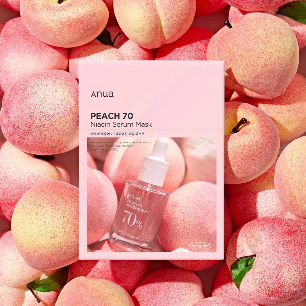 Anua - Peach 77 Niacin Enriched Cream 提亮彈力美肌活力桃花保濕啫喱面霜 網站購買送PEACH面膜一枚( $25 )
