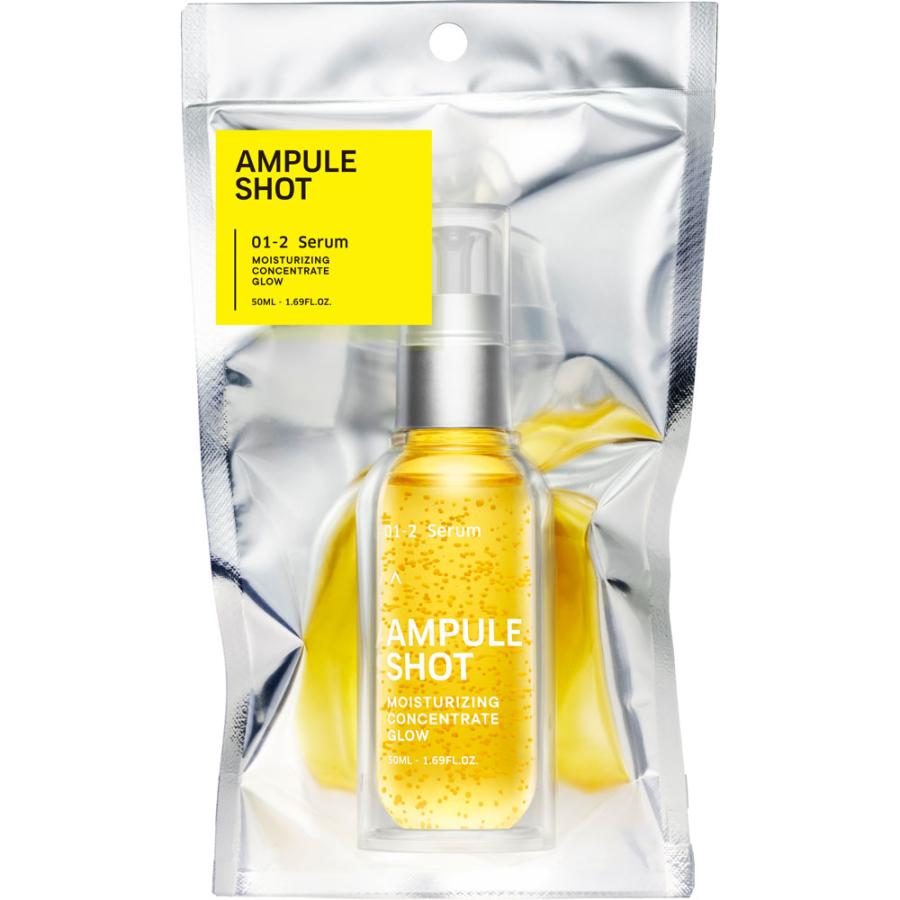 AMPULE SHOT 保濕濃縮煥彩黃金精華液 浸透型 進化型 Q10 維他命C 透導體LDK2023 1st
