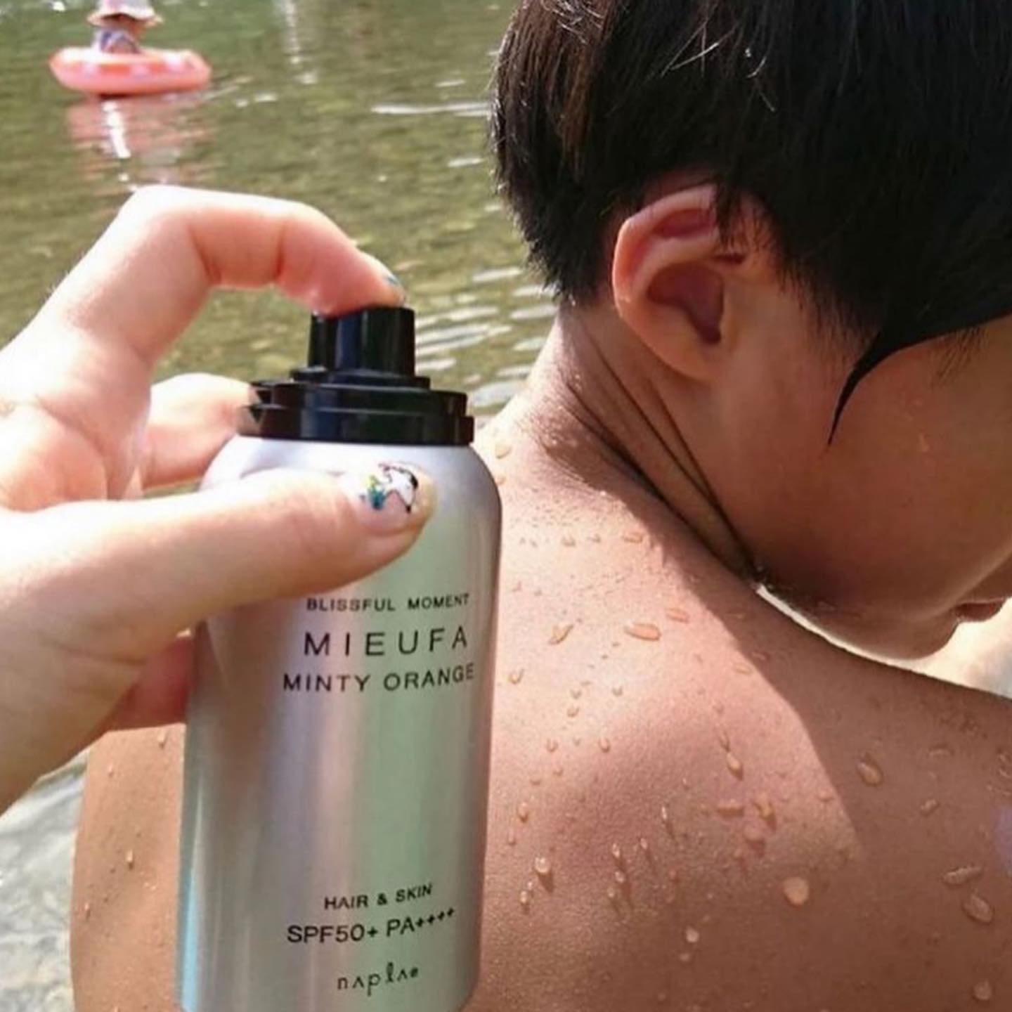 Mieufa 防曬噴霧的香味竟然極似Jo Malone 香水?難怪讓日本女生都瘋狂搶購 網站限定優惠 日本Mieufa Hair and Skin 防曬香水噴霧 SPF 50 PA+++|防曬|止汗|香味|除臭|護髮|保濕