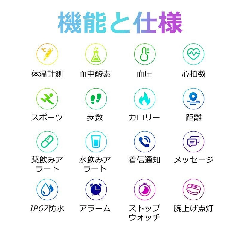 預購優惠限定 日本16種智能程式手錶 (可手機連接) 可量度睡眠質素, 心跳, 血液酸素 訂貨14天