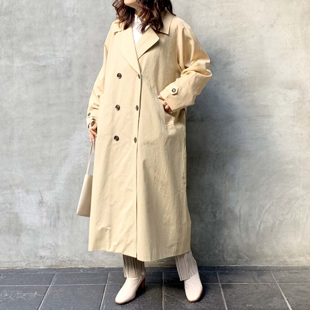 Twill Color Trench Coat 斜紋彩色風衣 RUMOR