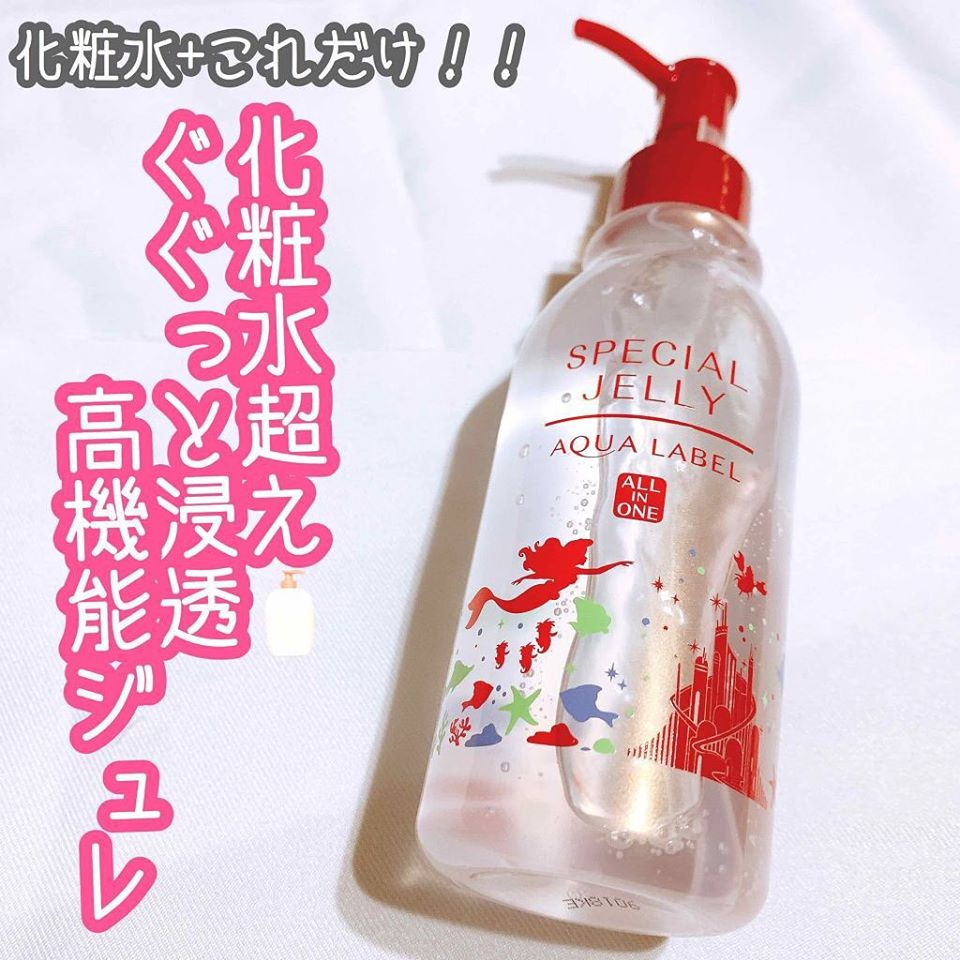 資生堂 Aqua label 水之印啫喱爽膚水 - 東京雜貨店 Chocodream_JP