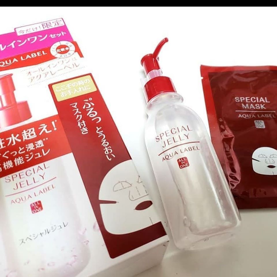 資生堂 Aqua label 水之印啫喱爽膚水 - 東京雜貨店 Chocodream_JP