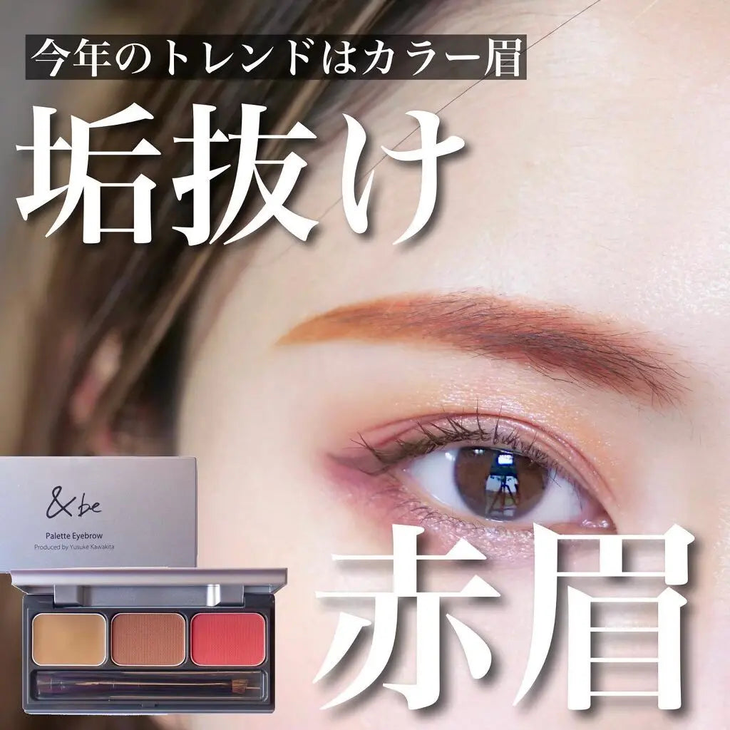 &be Palette Eyebrow All 2 colorsアンドビー パレットアイブロウ 全2色 2,480円 送貨14-18天