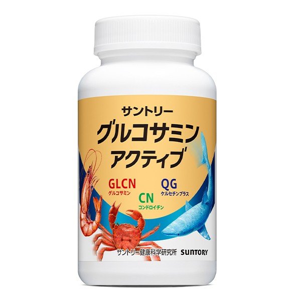 三得利|Suntory 固力伸 骨痛治療【葡萄糖胺+鯊魚軟骨】(30日份/約60日份) 訂貨2-3周