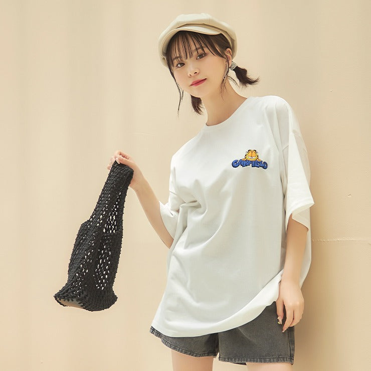 正版T-Shirt  IU100A6 加啡貓