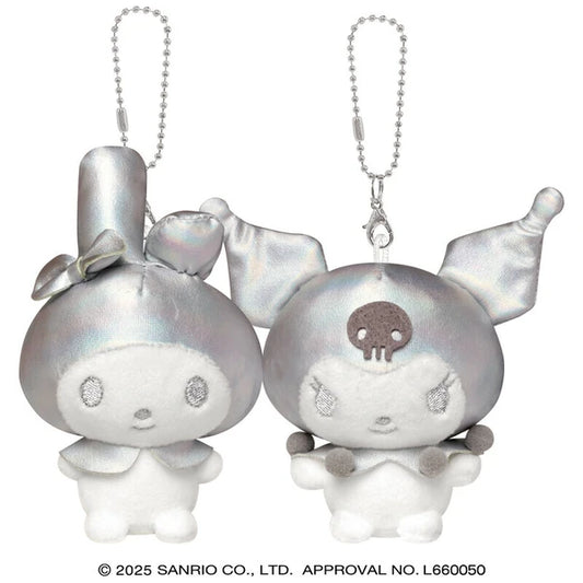 Nico 毛絨鑰匙圈 銀色 Sanrio 人物 預購截止日期：10 月 20 日 批發價請inbox查詢