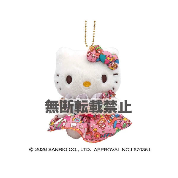 【予約受付中】2026.9 ★ Hello Kitty 包裝圖案 S 吉祥物毛絨玩具 PK