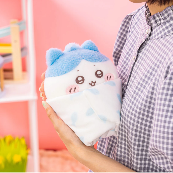 Chiikawa 嬰兒襁褓毛絨玩具（Hachiware）網站優惠