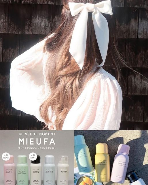 日本Mieufa Hair and Skin 防曬香水噴霧 SPF 50 PA+++|防曬|止汗|香味|除臭|護髮|保濕