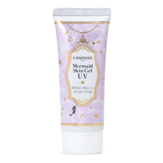 Canmake 美容液成分83％配合 精華防曬霜 SPF50+・PA++++ 洗面奶卸掉 (紫色)