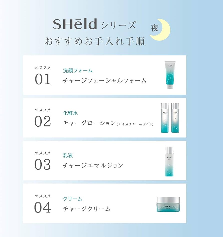 SHeld 抗皺乳液 Emulsion 100ml 銀座限定桃谷順天館 夜間釋放白天肌膚壓力