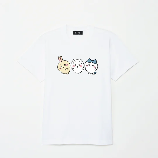 Chiikawa T shirt 交換眉毛系列 (預購, 4月21日發售)