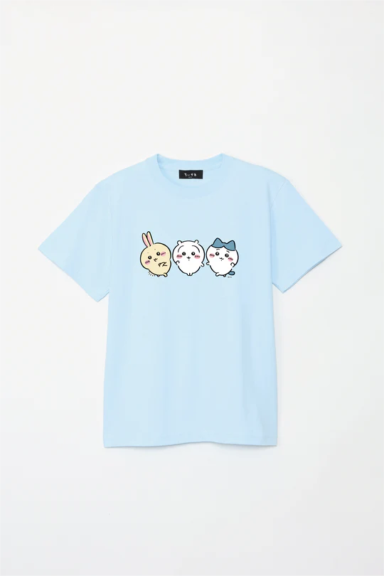Chiikawa T shirt 交換眉毛系列 (預購, 4月21日發售)