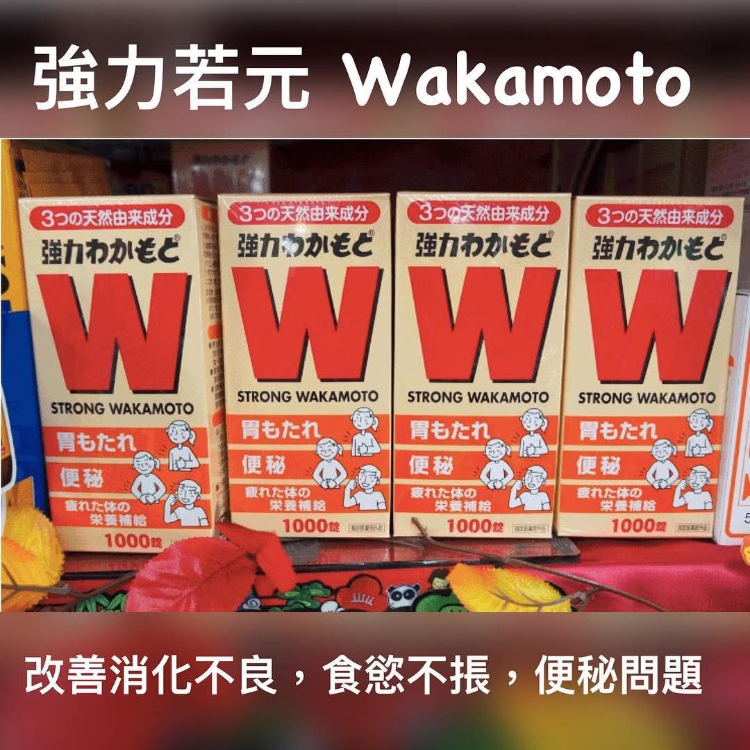 WAKAMOTO 若元錠 諾元錠 300錠