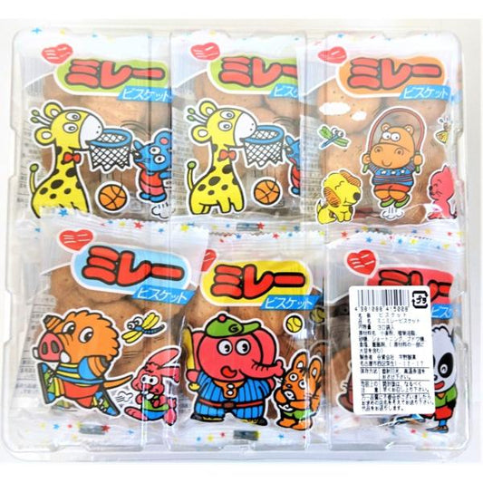 善野菓子店 ミニミレービスケット　20gｘ30袋 訂購24天