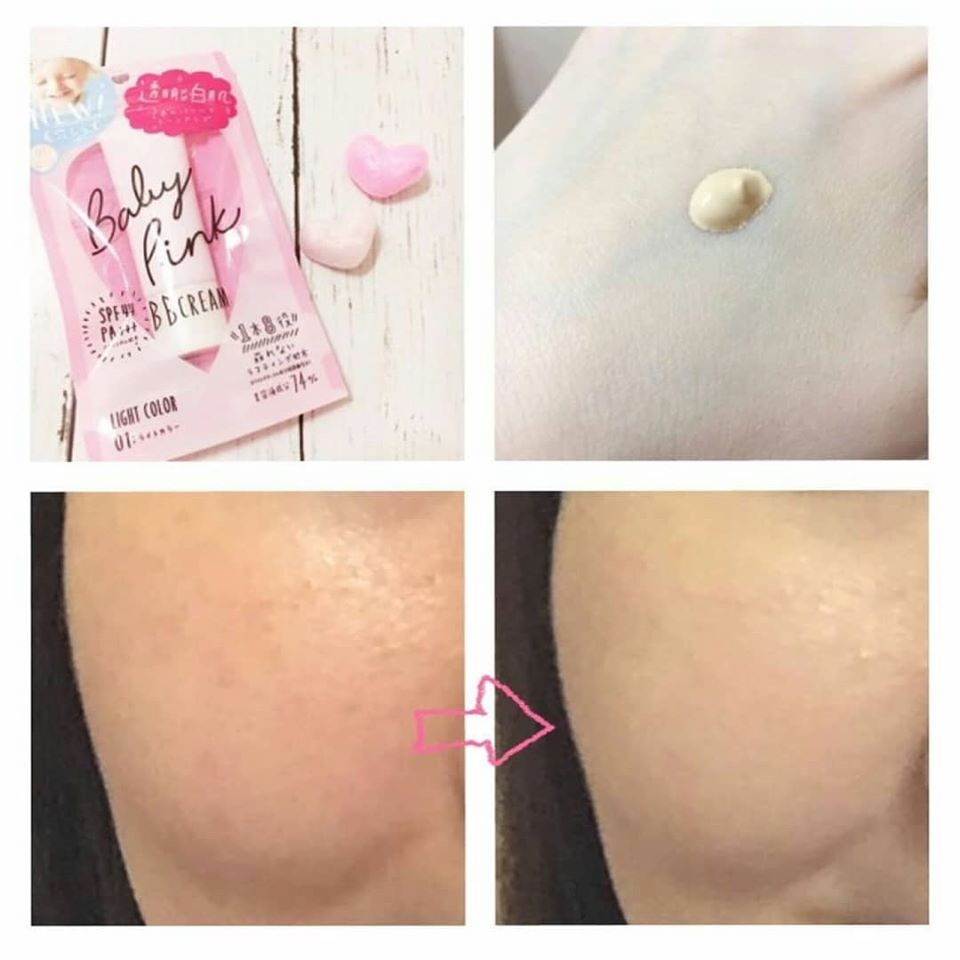 日本 BABY PINK 特別小顏版 BB霜 隔離霜 飾底乳 粉底液 - 東京雜貨店 Chocodream_JP
