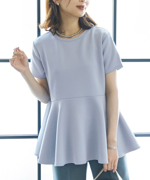 Coca tシャツ Tシャツ 段ボール裾フリルトップス