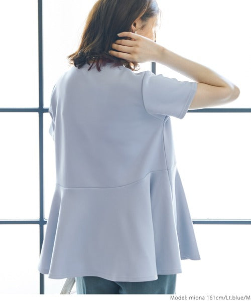 Coca tシャツ Tシャツ 段ボール裾フリルトップス