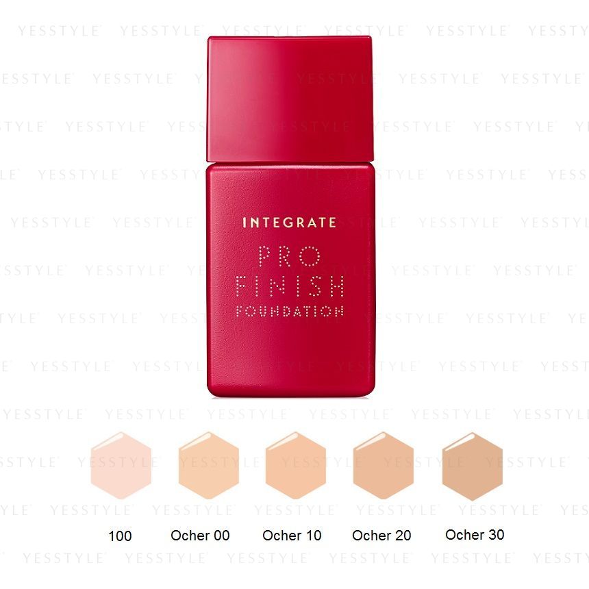 Shiseido 資生堂 - Integrate Pro Finish Foundation SPF 30 PA+++ 100色 - 東京雜貨店 Chocodream_JP