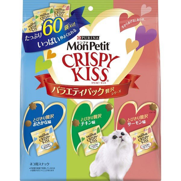 Monpetit 貓貓食用小餅 60袋入 - 東京雜貨店 Chocodream_JP