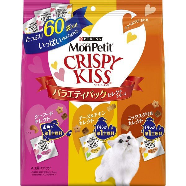 Monpetit 貓貓食用小餅 60袋入 - 東京雜貨店 Chocodream_JP